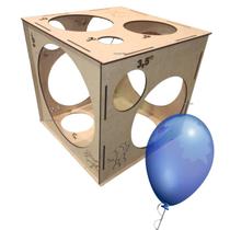 Medidor De Bexiga Balão Desmontável Completo 13 Medidas Mdf - Ficone Decor