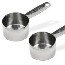 Medidor de café Chef Craft Select em aço inoxidável (pacote com 2)