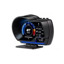 Medidor De Carro Multifuncional OBD2 GPS HUD, Velocímetro, Acessórios De Temperatura Da Água E Turbo