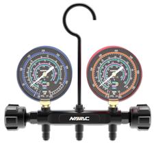 Medidor de coletor NAVAC NMG12A Pro Analógico para R-454B, R-32, R-410A, R-22