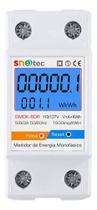 Medidor De Consumo Energia Kwh 60A C/ Reset Snetec SMDK-60R