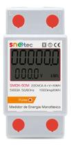 Medidor De Consumo Energia KWh Digital 60A Snetec SMDK-60M Medidor De Consumo Energia KWh Digital 60A Snetec SMDK-60M