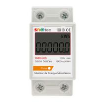 Medidor De Consumo Energia KWh Digital 60A Snetec SMDK-60S