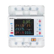 Medidor De Consumo Wifi Trifásico KWh Bidirecional - Snetec Medidor De Consumo Wifi Trifásico KWh Bidirecional - Snetec