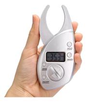 Medidor de Dobra Cutanea Mini Adipometro Plicômetro Digital Gordura Corporal Medidor de Dobra Cutanea Mini Adipometro Plicômetro Digital Gordura Corporal