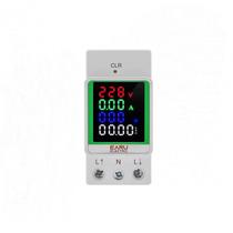 Medidor De Energia Digital 4 Em 1 Bivolt AC 2 Polos 110/220V