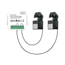Medidor De Energia Inteligente Wi-fi, 2 Vias, Bidirecional, 1, 2 Canais, Com Braçadeira, Monitor De