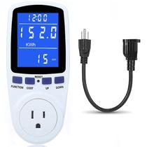 Medidor de energia MECHEER Monitor de uso de eletricidade doméstico atualizado Medidor de energia MECHEER Monitor de uso de eletricidade doméstico atualizado