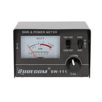 Medidor de energia SWR/Mcbazel SURECOM SW-111 100W para rádio CB Medidor de energia SWR/Mcbazel SURECOM SW-111 100W para rádio CB