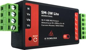 Medidor de Energia Trifásico Wifi de Baixo Custo SM-3W Lite - IE Tecnologia