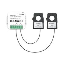 Medidor De Energia WiFi 120A Tuya Smart Para Sistemas Solares Bidirecionais Com Alarme De Sobrecarga