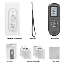 Medidor De Espessura De Revestimento De Pintura De Carro Com Retroiluminação LCD Digital Detector De