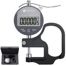 Medidor de espessura Ecrã LCD Neoteck Digital de 12,7 mm/0,5 polegadas