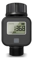 Medidor De Fluxo Vazão P/mangueira Água Hidrômetro Digital