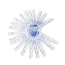 Medidor de folga métrica Rannb Plastic de 0,05 mm a 2 mm