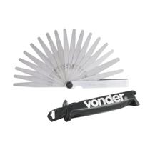 Medidor de Folga Profissional 20 Lâminas Aço Carbono Vonder Medidor de Folga Profissional 20 Lâminas Aço Carbono Vonder