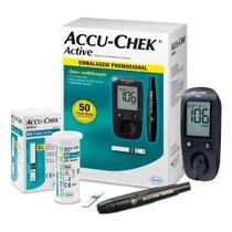 Medidor de Glicemia Roche Accu-Chek Active com 50 Tiras Medidor de Glicemia Roche Accu-Chek Active com 50 Tiras