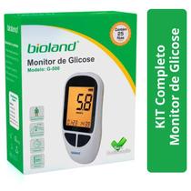 Medidor de Glicose Bioland G-500 - Kit Completo