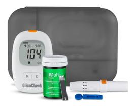 Medidor De Glicose Digital Completo Glicocheck - Multilaser