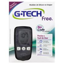 Medidor de Glicose / Glicemia G-tech Free 1 Completo G-tech