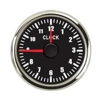 Medidor De Horas Com Luz De Fundo Vermelha 52mm 12 Horas 0-12 Horas Para Carro Barco 9-32V