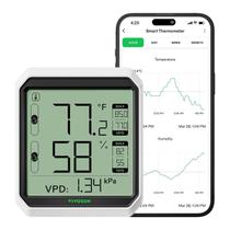 Medidor de Humedad VIVOSUN AeroLab THB1 Inalámbrico Bluetooth