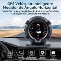Medidor De Inclinação Digital Para Carros Off-road Com GPS, Display Head-Up, Inclinômetro E