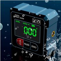 Medidor de nível ângulos Inclinômetro digital com laser bidirecional para construção