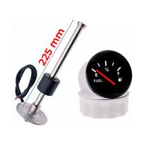 Medidor de Nível Combustível Odômetro Boia 225MM Preto Medidor de Nível Combustível Odômetro Boia 225MM Preto