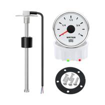 Medidor De Nível De Água Com Luz De Fundo De 7 Cores 2 52mm 100-600mm 0-190 Ohm Para Tanque De