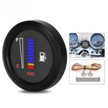 Medidor De Nível De Combustível LED Universal De 2" 52mm 12V Ultra Fino Para Carro E Moto Medidor De Nível De Combustível LED Universal De 2" 52mm 12V Ultra Fino Para Carro E Moto