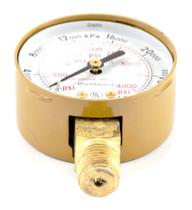 Medidor de oxigênio Forney 87727 Alta Pressão 2" Face 0-4000 PSI Medidor de oxigênio Forney 87727 Alta Pressão 2" Face 0-4000 PSI