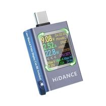 Medidor De Potência Digital 13 Em 1 Com Display, Amperímetro De Tensão DC 4.5-50V 0-12A, Testador