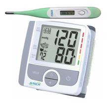 Medidor De Pressão Arterial Digital + Termômetro Medidor De Pressão Arterial Digital + Termômetro