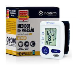 Medidor de pressao arterial e pulsacao mp060 incoterm.