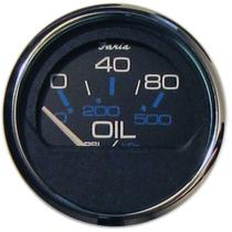 Medidor de pressão de óleo Faria Beede Chesapeake 13702 80 PSI