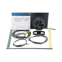 Medidor De Pressão De Óleo GReddi Com Display LCD De 7 Cores, Tacômetro RPM De 62mm 2.5 Polegadas