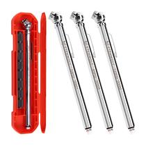 Medidor de Pressão de Pneu ETENWOLF Pencil - Pacote com 3 Unidades e Estojo