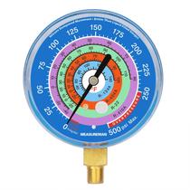 Medidor de pressão de refrigeração Measureman 3-1/8" 30inhg-0-250psi
