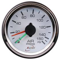 Medidor de pressão de suspensão pneumática RACETECH 150 PSI 52mm