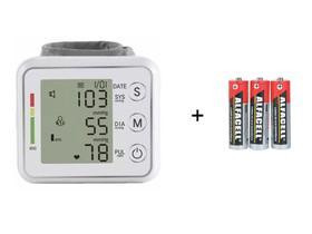 Medidor De Pressão Digital Automático Com Voz + Bateria Inclusa