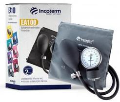 Medidor de pressao esfigmomanometro aneroide ea100 incoterm cinza.