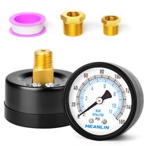 Medidor de pressão MEANLIN MEASURE 0-160Psi 2 Dial Face Well Pump Medidor de pressão MEANLIN MEASURE 0-160Psi 2 Dial Face Well Pump