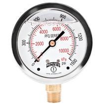 Medidor de pressão Winters, mostrador de 2,5 cm, 0-1.500 psi/kPa, 1,5% Acc Medidor de pressão Winters, mostrador de 2,5 cm, 0-1.500 psi/kPa, 1,5% Acc