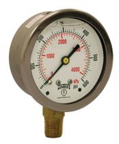 Medidor de pressão Winters, mostrador de 2,5 cm, 0-600 psi/kPa, 1,5% Acc Medidor de pressão Winters, mostrador de 2,5 cm, 0-600 psi/kPa, 1,5% Acc