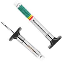 Medidor de Profundidade do Sulco do Pneu GODESON com Cores, 2 Unidades Medidor de Profundidade do Sulco do Pneu GODESON com Cores, 2 Unidades