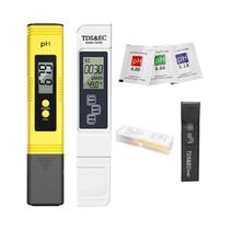 Medidor De Qualidade Da Água Digital PH TDS EC Termômetro Caneta Para Aquário Piscina Hidropônica