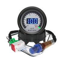 Medidor De Relação Ar/Combustível De 52mm 2'' Com Voltímetro 12V Compatível Com Sensor O2 De Banda Medidor De Relação Ar/Combustível De 52mm 2'' Com Voltímetro 12V Compatível Com Sensor O2 De Banda