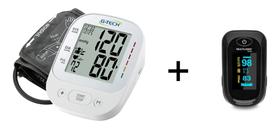 Medidor De Saturação Oximetro De Dedo Multi + Medidor De Pressão Arterial LA800