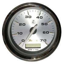 Medidor de tacômetro Faria Kronos 39040 7000 RPM Gas Outboard Medidor de tacômetro Faria Kronos 39040 7000 RPM Gas Outboard